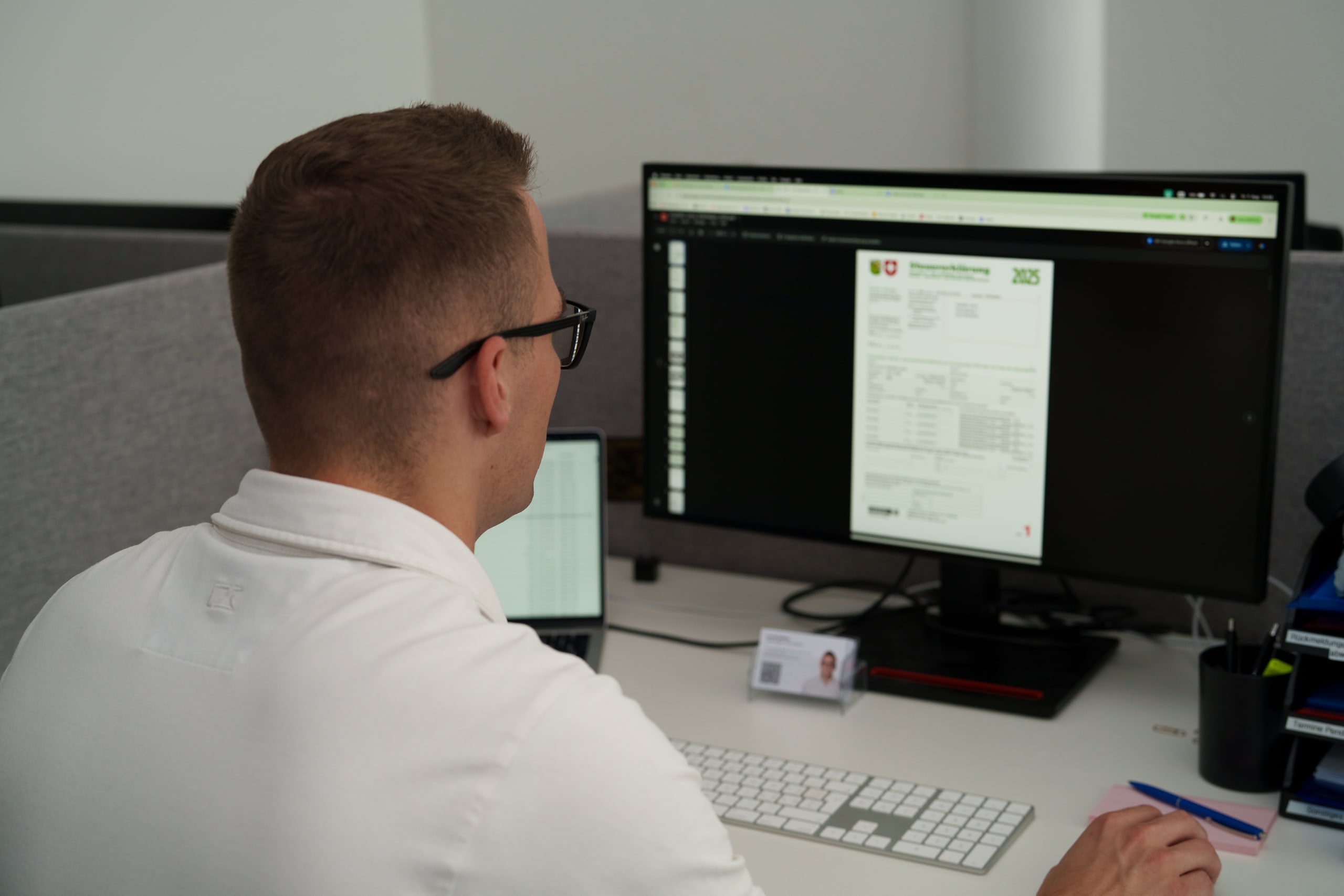 Arbeiten im Innendienst